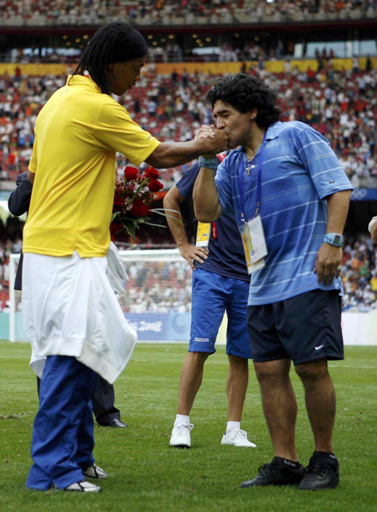 With Ronaldinho