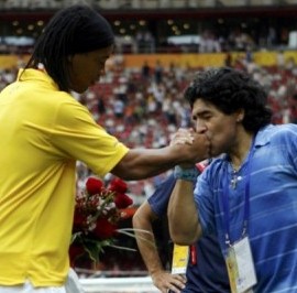 With Ronaldinho - Con Ronaldinho