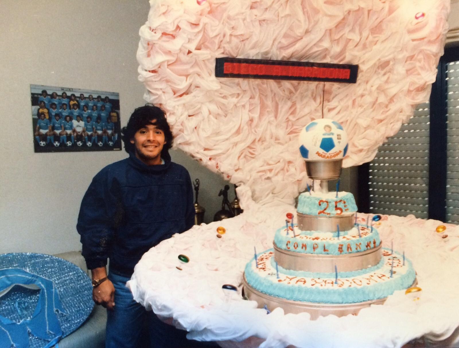 Celebrating his 25th birthday, October 30th, 1985